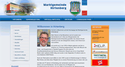 Desktop Screenshot of hirtenberg.at